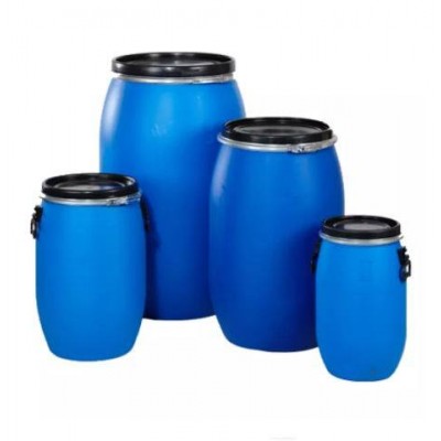 OEM Blow Molded Open Top Plastic Drum Plastic Chemical Barrel